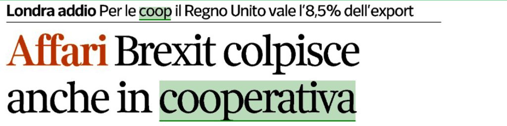 Brexit, presto per fare calcoli, ma vale l’8,5% del nostro export
